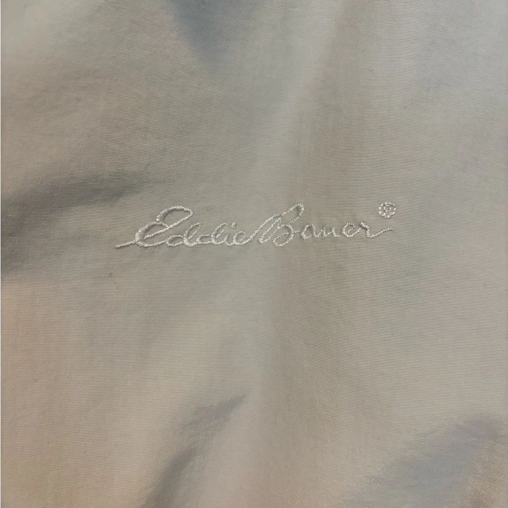 Vintage Eddie Bauer Men's Polartech Light Tan Windbreaker 164 - Picture 5 of 8